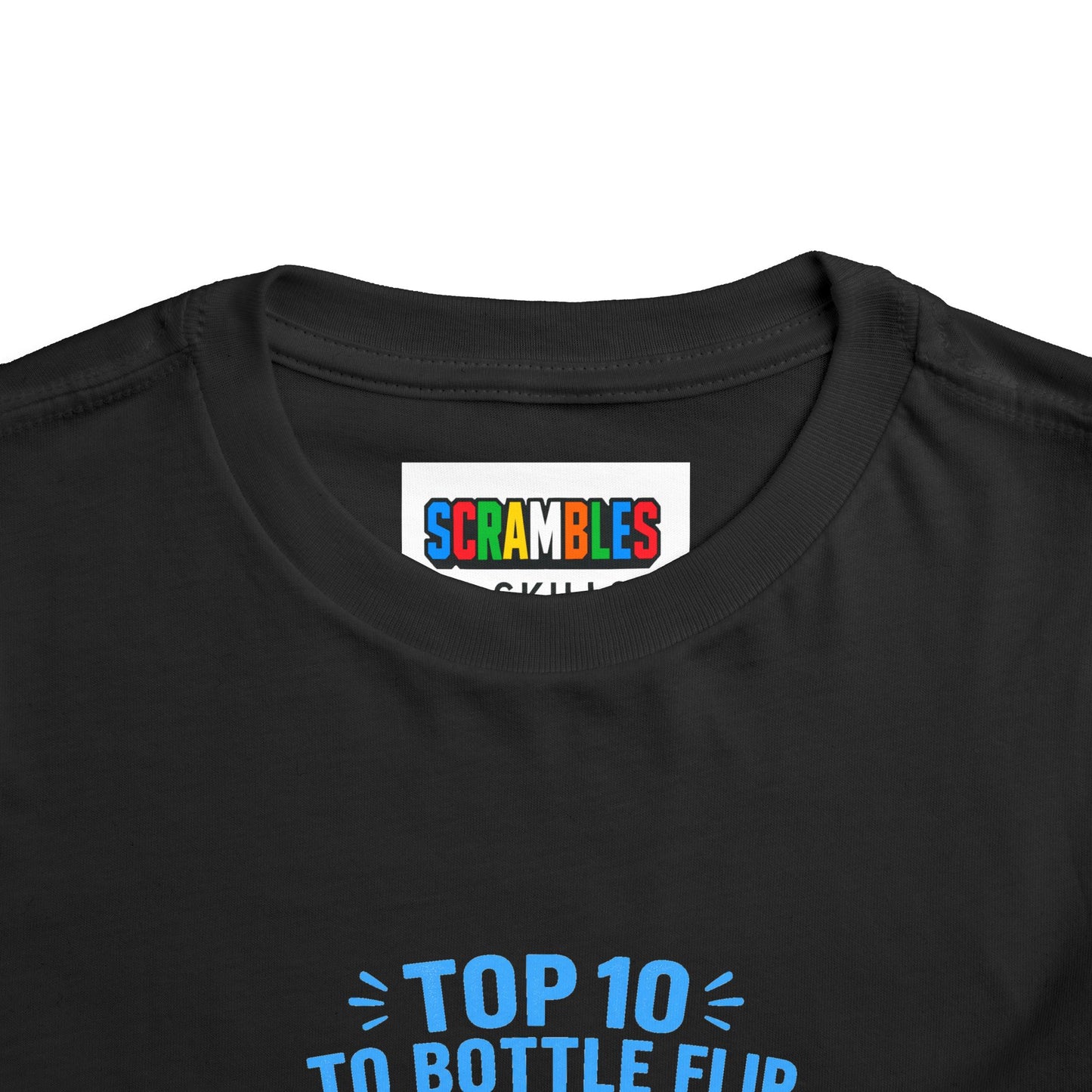 Top 10 to Bottle Flip Toddler Short Sleeve T-Shirt