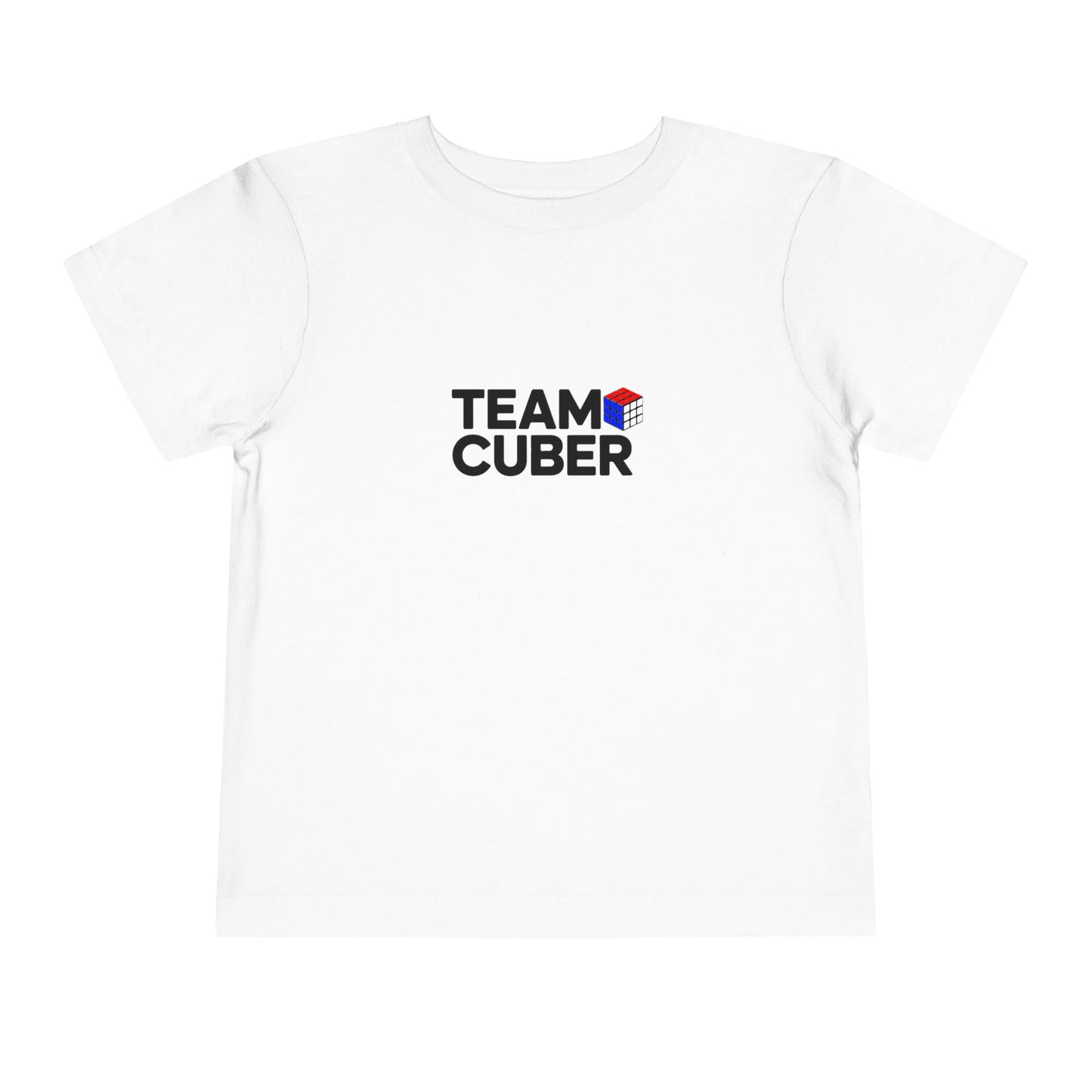 Team Cuber  - Rubik's Cube Art Toddler Short Sleeve T-Shirt