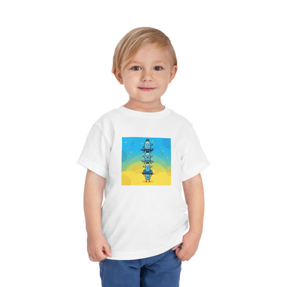 Happy Landing  - Trick Shot Toddler Short Sleeve T-Shirt