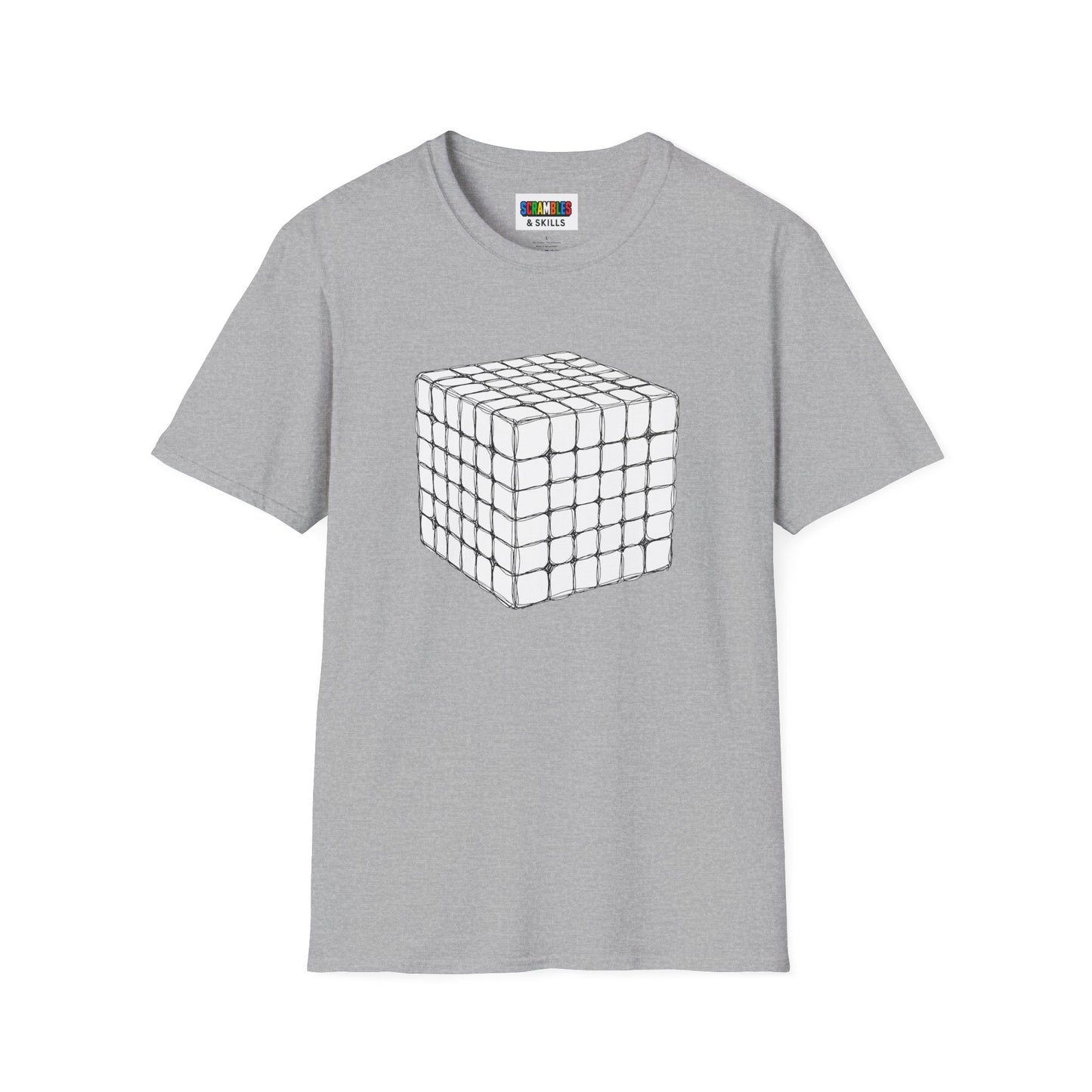 6x6 Doodle Unisex Graphic Softstyle T-Shirt