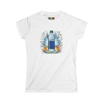 Landed - Trick Shot Art  Women's Softstyle T-Shirt