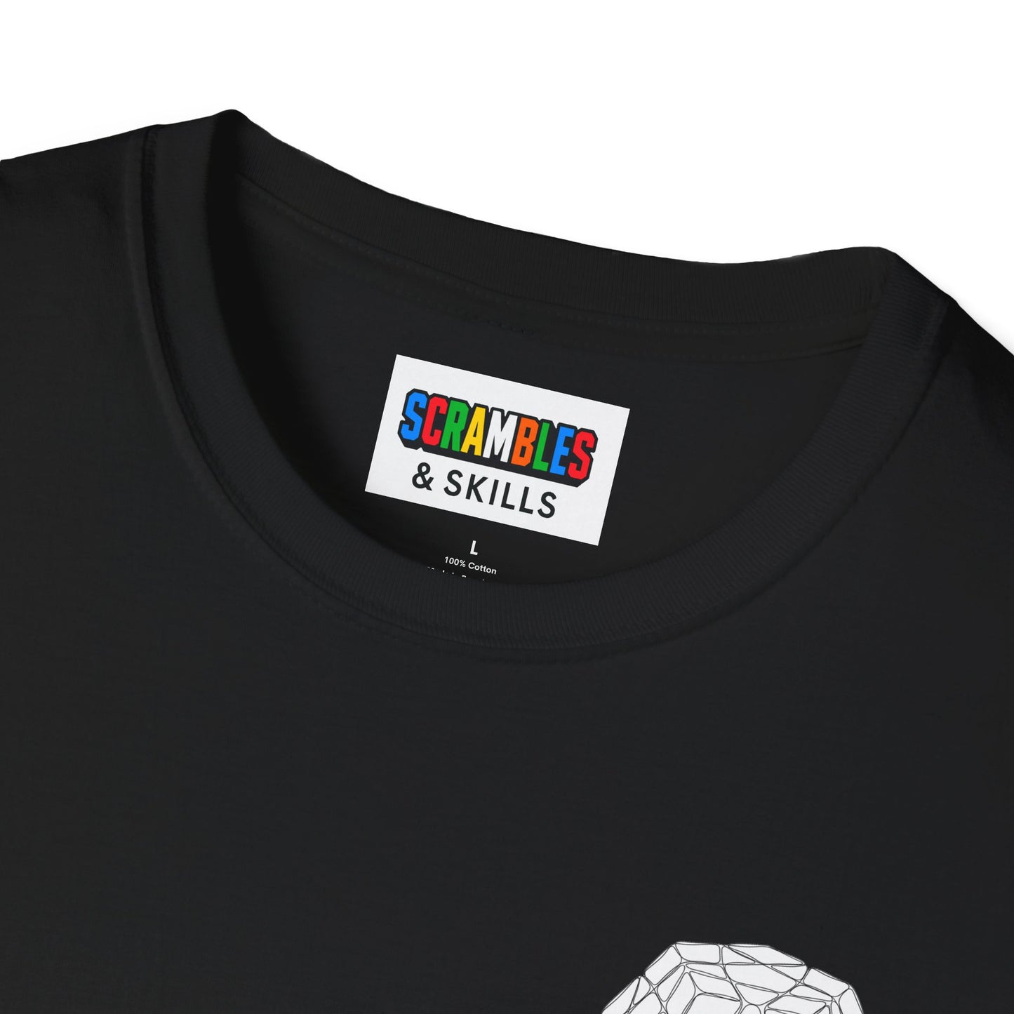 Megaminx Doodle (Subtle) Unisex Graphic Softstyle T-Shirt