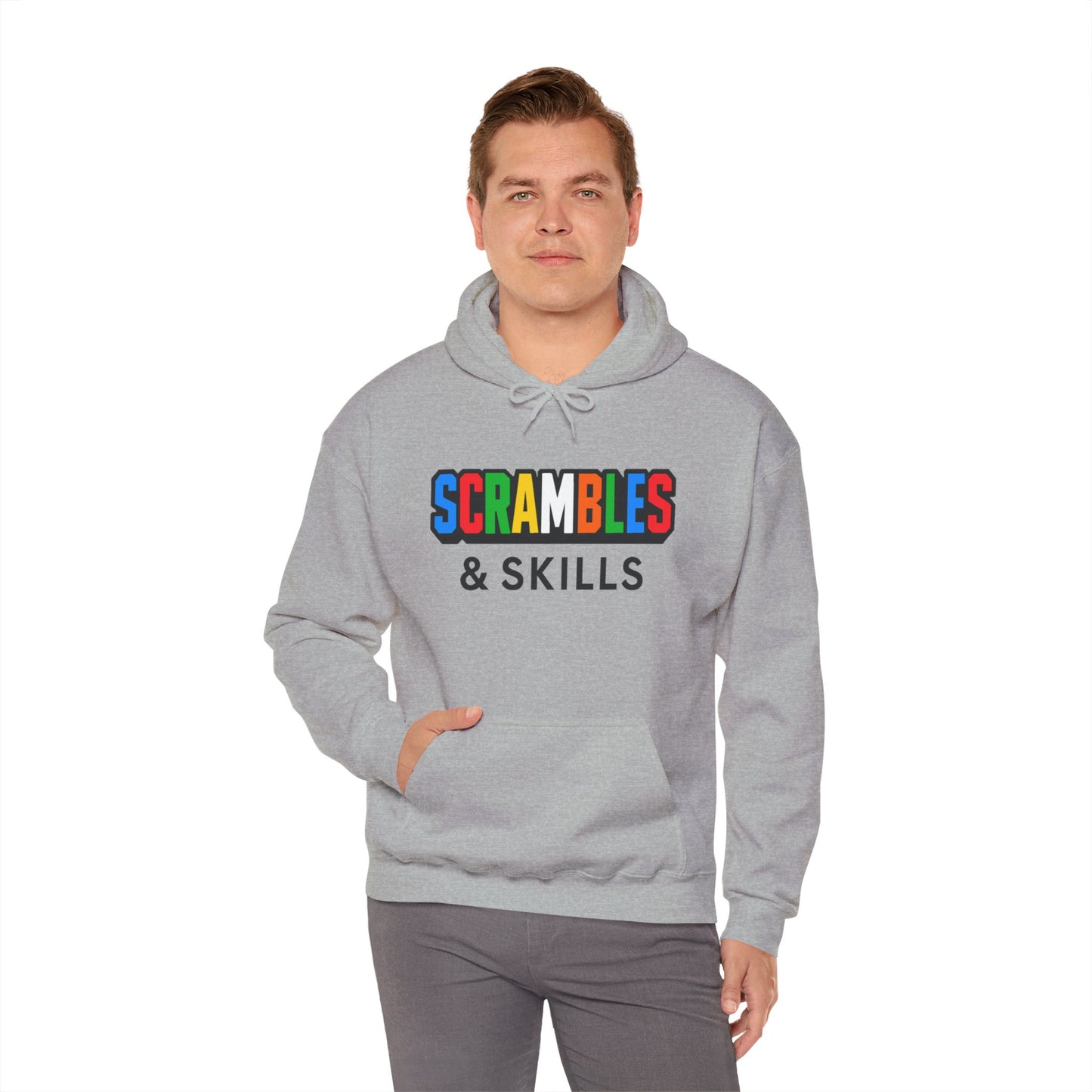 Scrambles & Skills Unisex Heavy Blend™ Hooded Sweatshirt