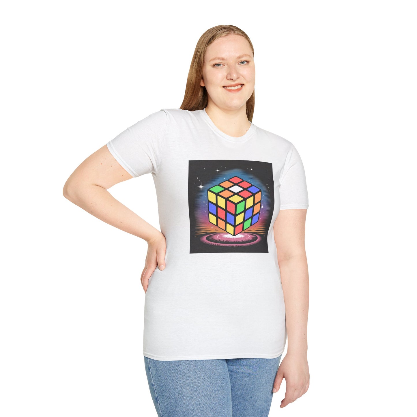 Cube Portal Unisex Graphic Softstyle T-Shirt