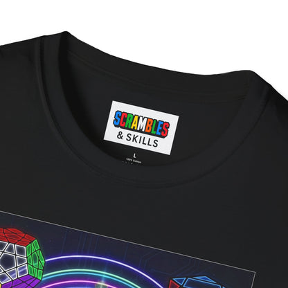 Cosmic Charge Unisex Graphic Softstyle T-Shirt