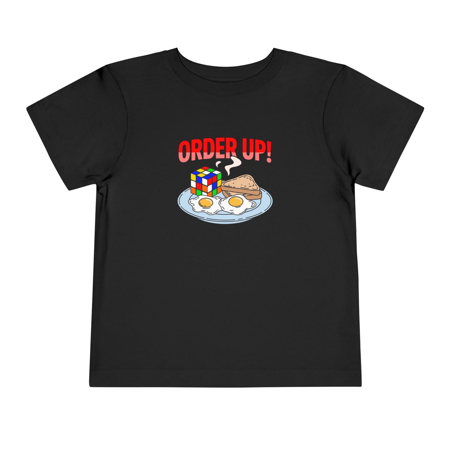 Rubiks' Cube Shirt - Order Up Toddler Short Sleeve T-Shirt| Fun Cubing Tee