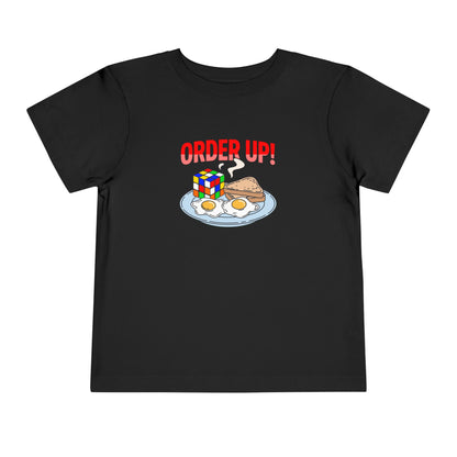 Rubiks' Cube Shirt - Order Up Toddler Short Sleeve T-Shirt| Fun Cubing Tee