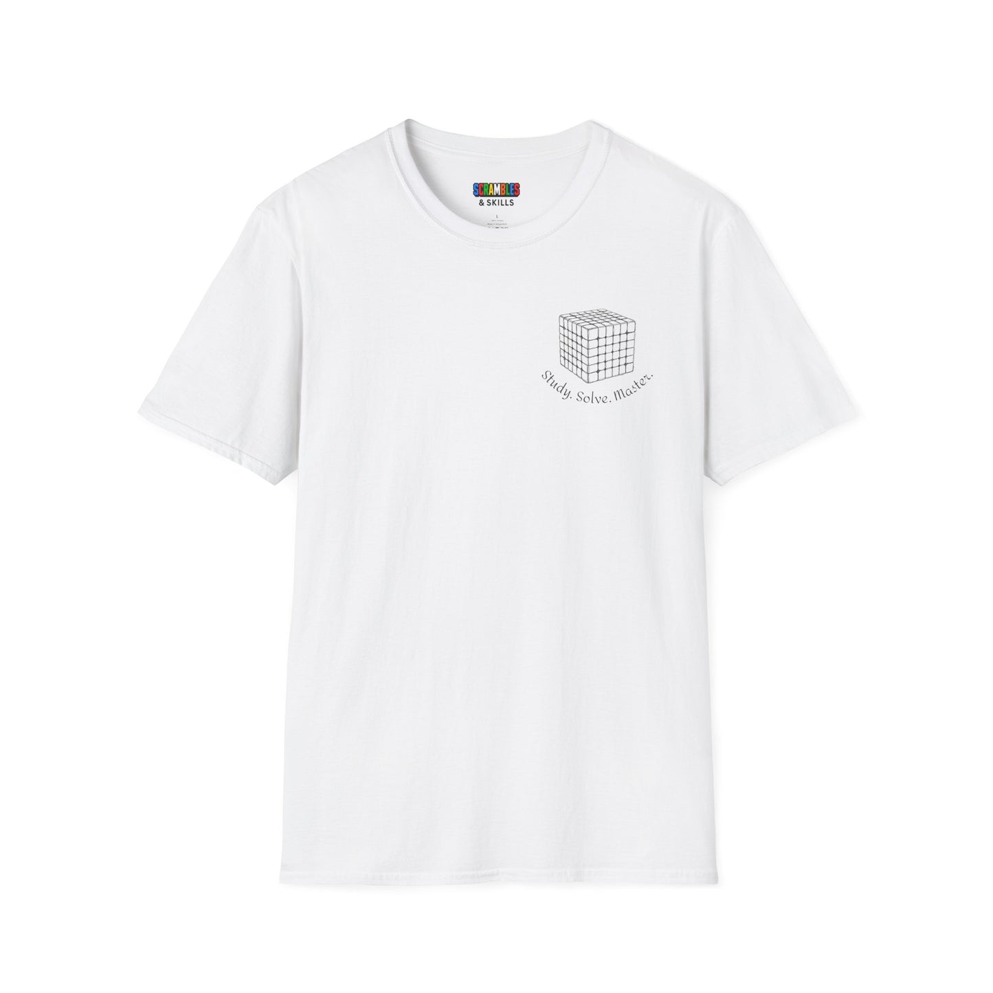 6x6 Doodle (Subtle) Unisex Graphic Softstyle T-Shirt