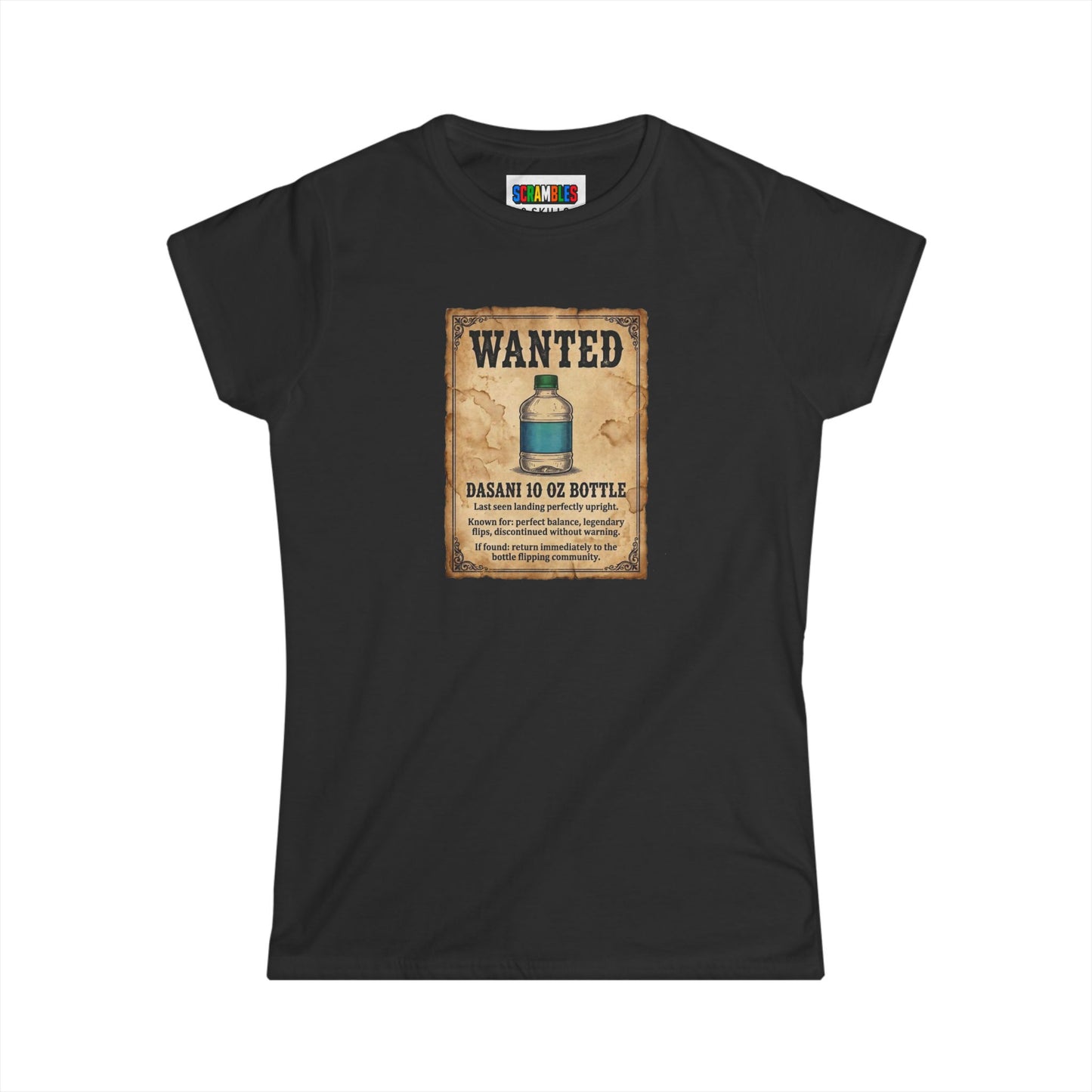 Dasani 10 Wanted Trick shot Women's Softstyle T-Shirt