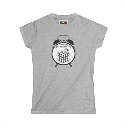 Wake Up - Cube Art Women's Softstyle T-Shirt