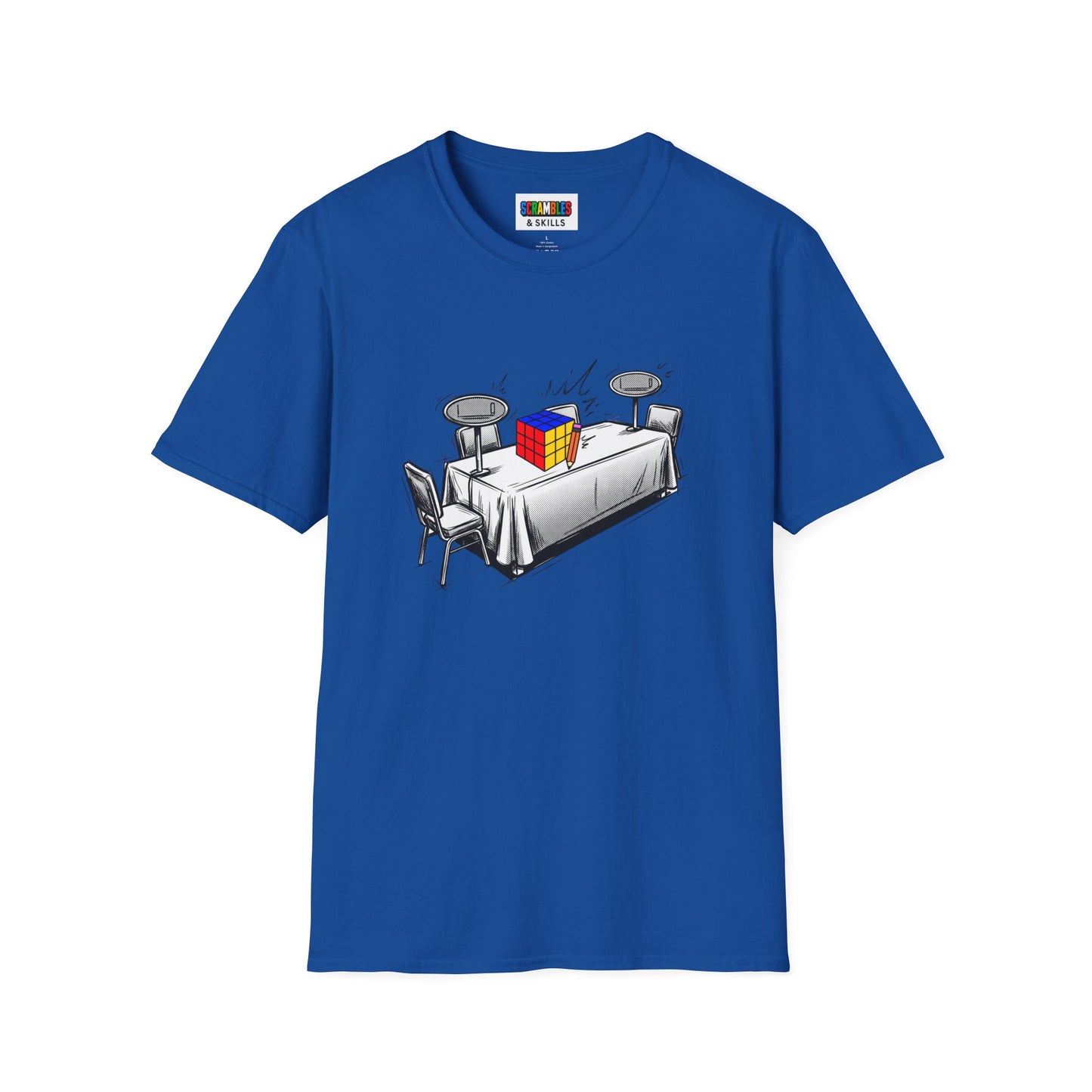 3x3 Fewest Moves Comp Day Unisex Graphic Softstyle T-Shirt