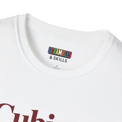Cubing & Coffee Rubik's Cube Art Unisex Graphic Softstyle T-Shirt