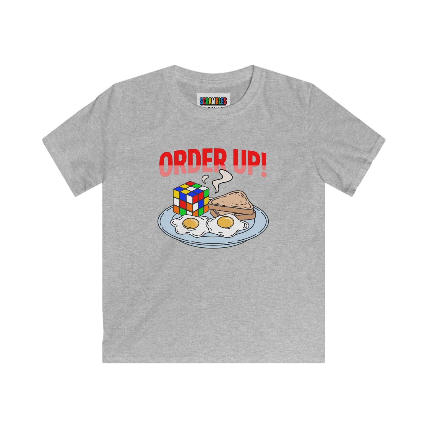 Rubiks' Cube Shirt - Order Up Kids Softstyle Tee| Fun Cubing Tee
