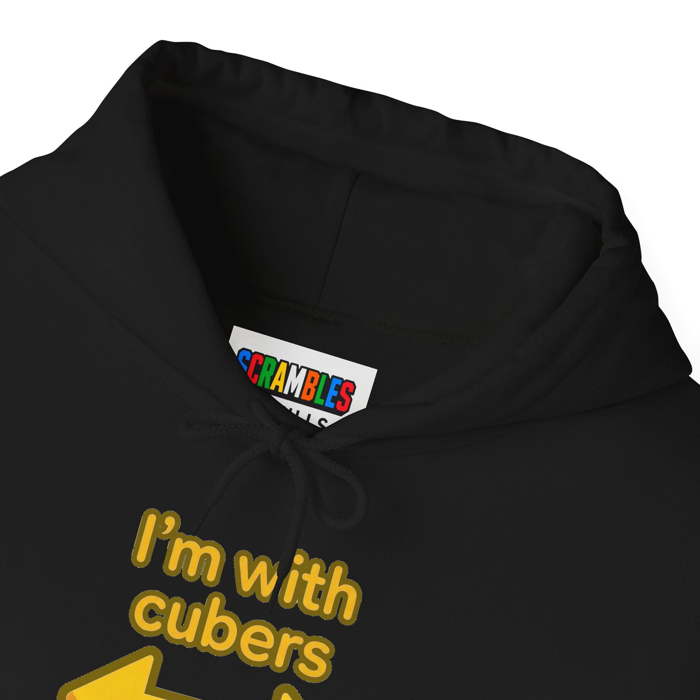 I'm With Cubers Unisex Heavy Blend™ Hooded Sweatshirt