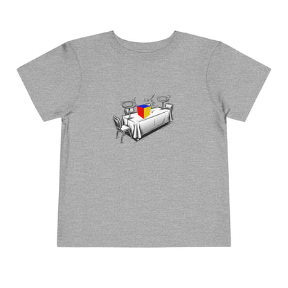 7x7 Comp Day  - Rubik's Cube Art Toddler Short Sleeve T-Shirt