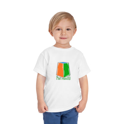 I'm Ready Rubiks Cube Art Toddler Short Sleeve T-Shirt