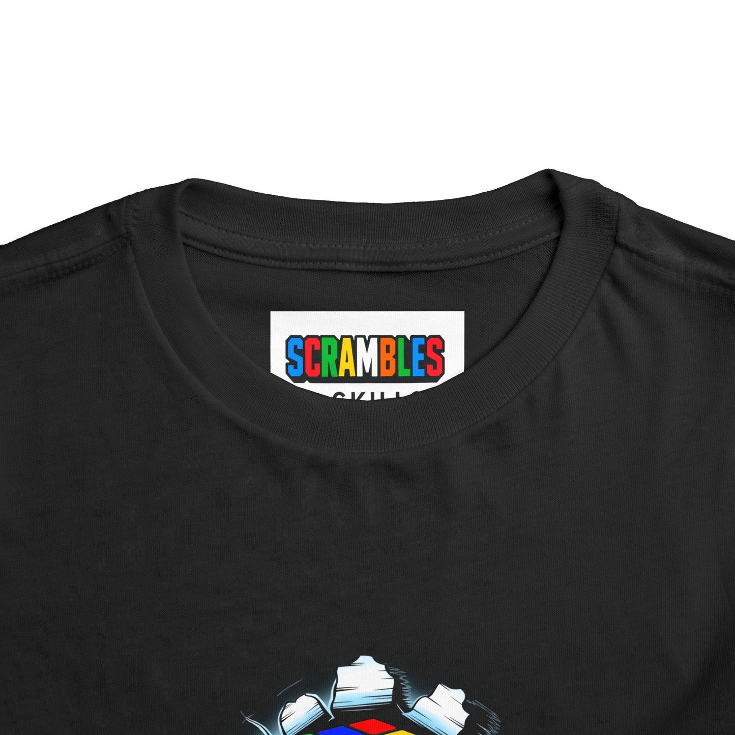 Crashing Out - Rubiks Cube Toddler Short Sleeve T-Shirt
