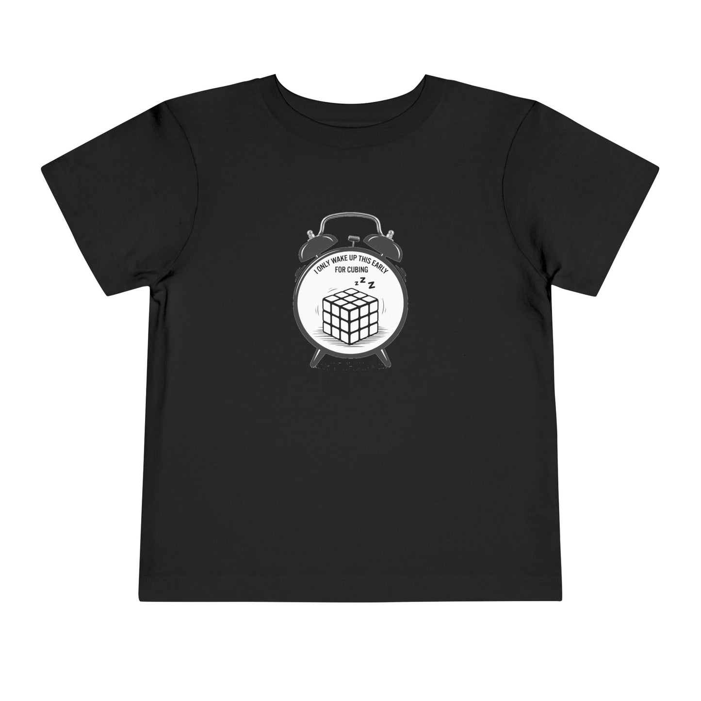Wake Up  - Rubik's Cube Art Toddler Short Sleeve T-Shirt