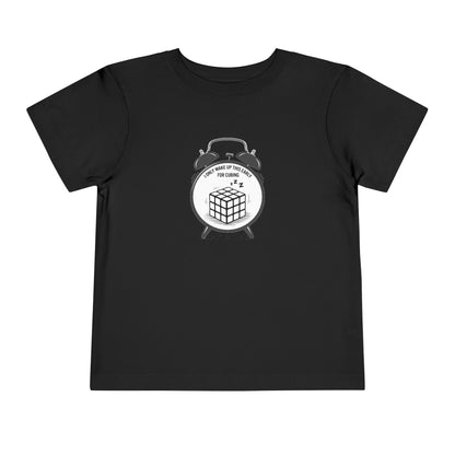 Wake Up  - Rubik's Cube Art Toddler Short Sleeve T-Shirt