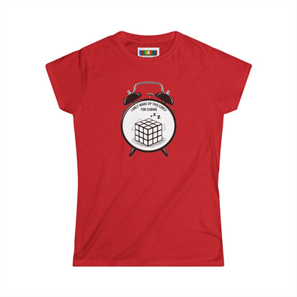 Wake Up - Cube Art Women's Softstyle T-Shirt