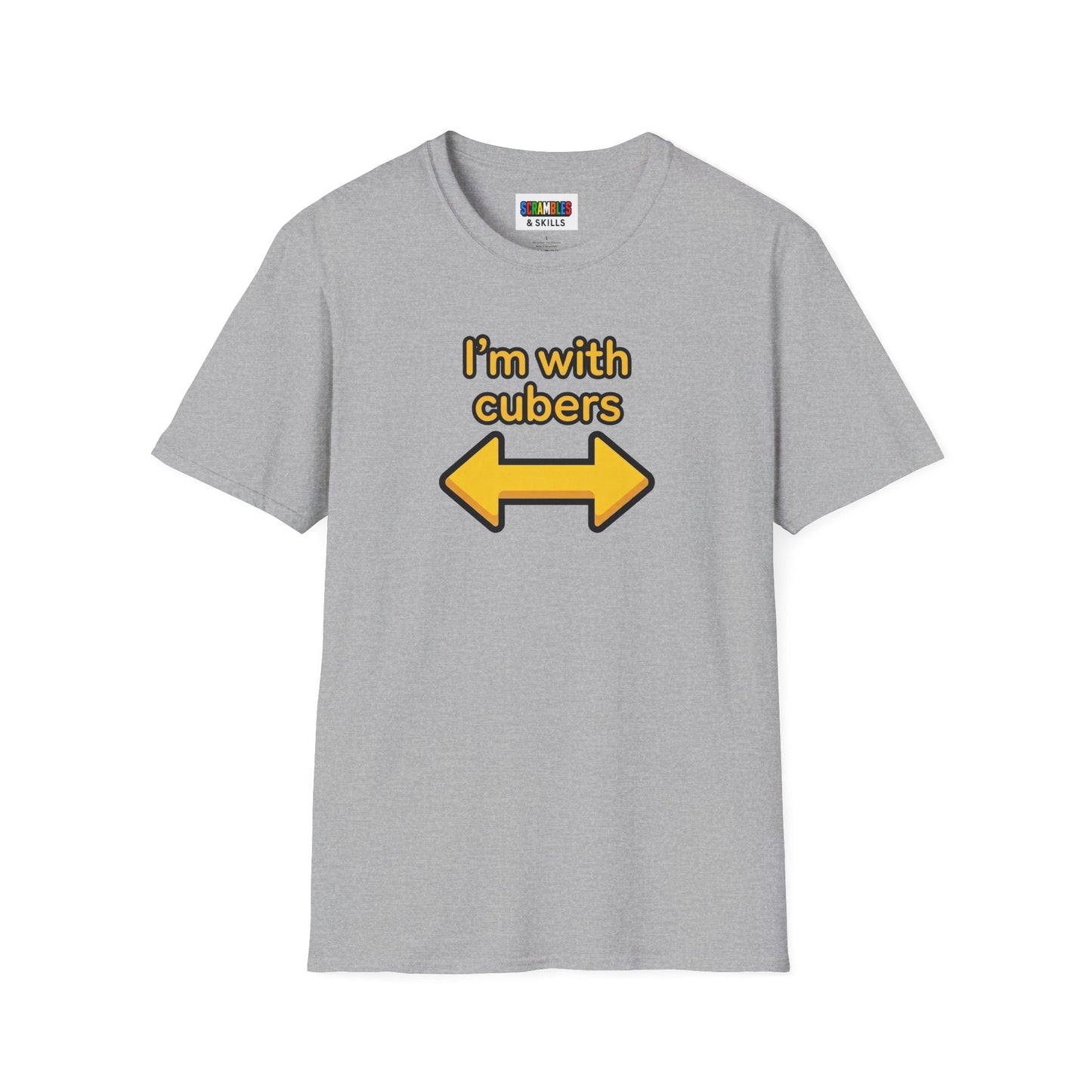 I'm With Cubers Unisex Graphic Softstyle T-Shirt
