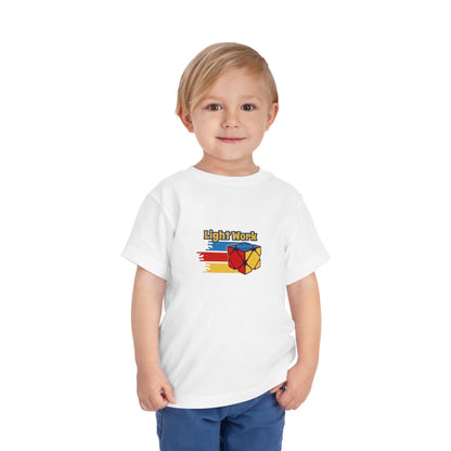 Skewb Light Work Rubiks Cube Art Toddler Short Sleeve T-Shirt