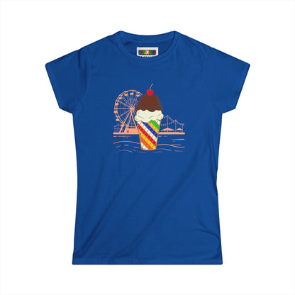 Rubik's Cube Shirt - Sweet Solves Women's Softstyle T-Shirt| Fun Cubing Tee