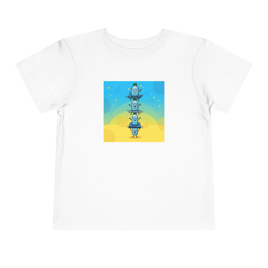 Happy Landing  - Trick Shot Toddler Short Sleeve T-Shirt